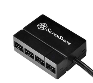 Silverstone CPF04 1 to 8 PWM Fan Controller Hub – Fans | ACP Online