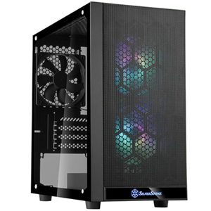 SilverStone PS15B-PRO mATX MiniTower Case Black Tempered Glass – Cases - OEM PC | ACP Online