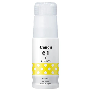 Canon GI61Y PIXMA MegaTank Ink Bottle Yellow – Printer Consumables | ACP Online