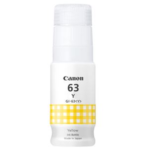Canon GI63Y Yellow MegaTank Ink Bottle – Printer Consumables | ACP Online