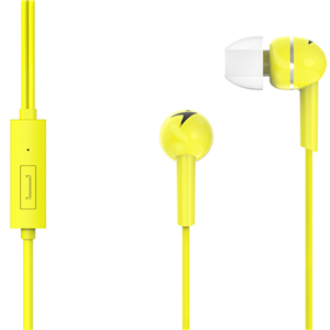 Genius HS-M300 Yellow In-Earphones with Inline Mic – Headset / Microphone | ACP Online