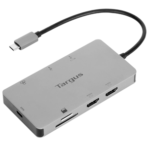 Targus USB-C Dual HDMI 4K Docking Station with 100W PD Pass-Thru – Notebook Accessories | ACP Online