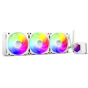 SilverStone PF360W-ARGB-V2 PermaFrost White Liquid Cooler - Triple Fan – Fans | ACP Online