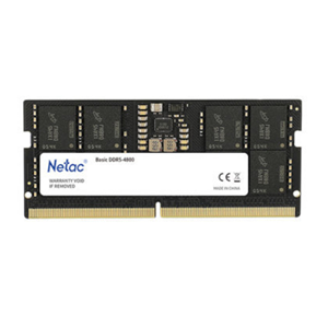 Netac 16GB DDR5-4800 C40 SoDIMM Lifetime wty – Memory - Notebooks | ACP Online