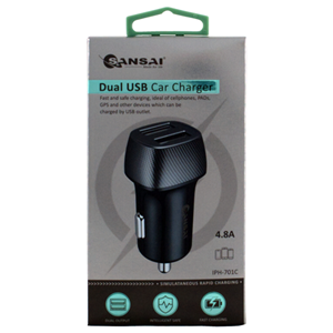 Sansai Dual USB Car Charger – Tablet & Smartphone Accessory | ACP Online