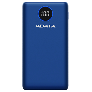 ADATA P20000QCD 20000mAh Quick Charge Powerbank - Blue – Batteries & Chargers | ACP Online