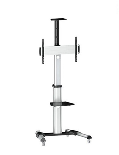Brateck 37"-70" Telescopic Manual Hieght Adjust TV Cart – Mount Brackets (LCD & Proj) | ACP Online