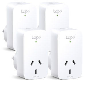 TP-Link Tapo P100 Wi-Fi Smart Plug 4-Pack – Network - Wireless & Bluetooth | ACP Online