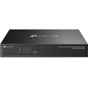 TP-Link NVR1008H-8MP 8 Channel Recorder (no HDD) with 8 port PoE – Security - Cameras | ACP Online