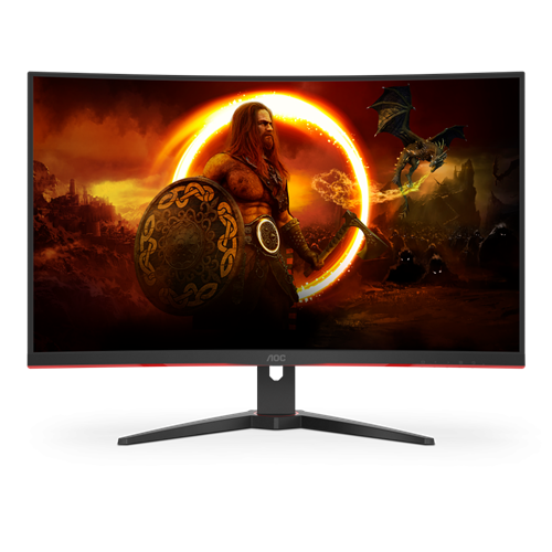 AOC C32G2ZE2 32" Curved 1920x1080 1ms VGA HDMI DP 250Hz Gaming Monitor – Monitors | ACP Online
