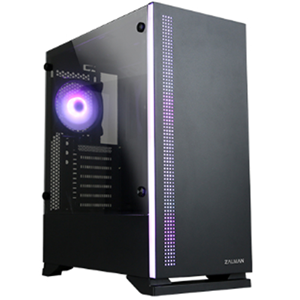 Zalman S5 RGB ATX Mid Tower Black Case – Cases - OEM PC | ACP Online