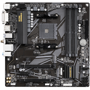 Gigabyte B550M DS3H AC V1.7  mATX AM4 DDR4 Motherboard – Motherboards | ACP Online