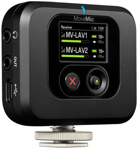 Shure MOVEMIC Wireless Receiver – VC Video Conference | ACP Online