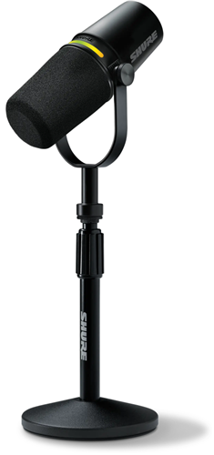 Shure MV7+K-BNDL Podcast Recording Kit with Stand USB + XLR – VC Video Conference | ACP Online