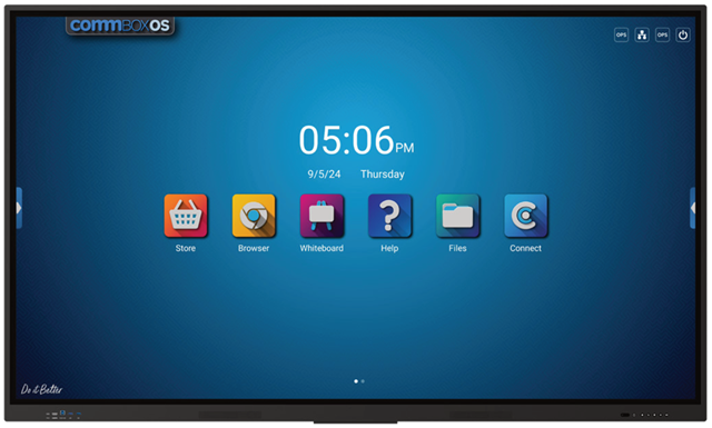 CommBox Interactive Atom 75" 4K Touchscreen – Touchscreens | ACP Online