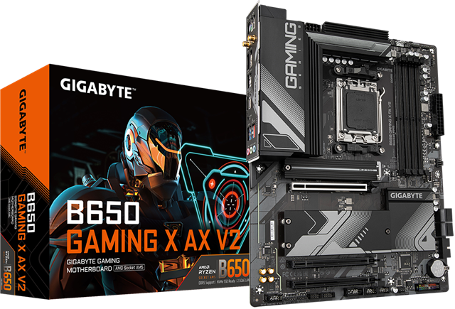 Gigabyte B650 Gaming X AX V2 ATX AM5 DDR4 Motherboard – Motherboards | ACP Online