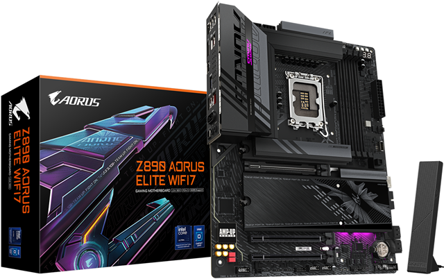 Gigabyte Z890 Aorus Elite WIFI7 ATX LGA1851 Motherboard – Motherboards | ACP Online