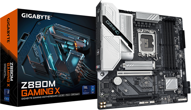 Gigabyte Z890M GAMING X MATX LGA1851 Motherboard – Motherboards | ACP Online