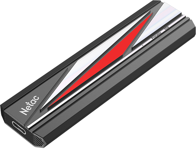 Netac ZX20L USB3.2 Gen 2 256GB External SSD Type-C/A High Speed – Drives - External | ACP Online