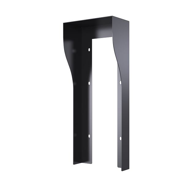 Akuvox X915 Black Rainhood On Wall – Akuvox Intercoms | ACP Online