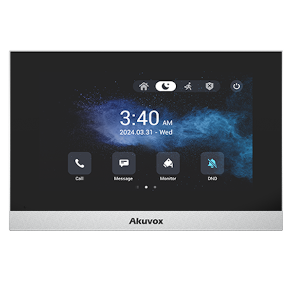 Akuvox AV-C316W Akuvox SIP Video Internal Touch Screen PoE plus WiFi – Akuvox Intercoms | ACP Online