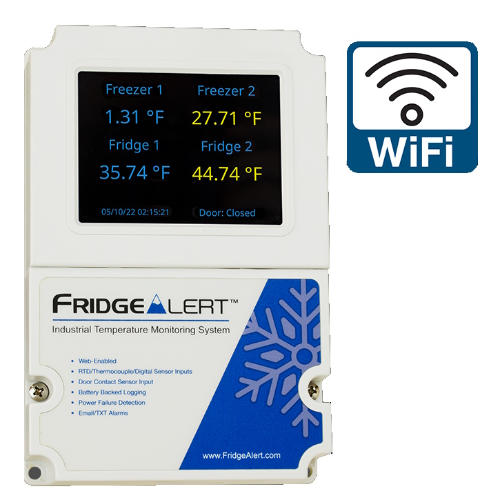 FridgeAlert - Temperature Monitoring with Built in LCD Display – Control by Web | ACP Online