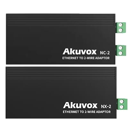 Akuvox AV-NX-2-KIT Akuvox Ethernet to 2 wire converter POE with In Kit – Akuvox Intercoms | ACP Online