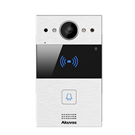 Akuvox AV-R20A-2 Akuvox SIP 2 wire IP65 Pushbutton Video Intercom with RFID – Akuvox Intercoms | ACP Online