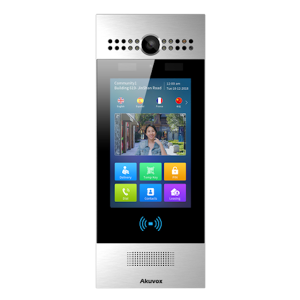 Akuvox AV-R29S Facial Recognition Android Door Phone – Akuvox Intercoms | ACP Online