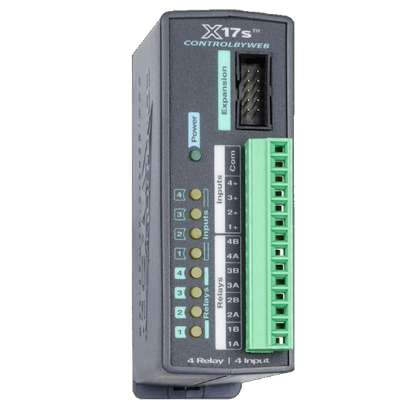 control-web Expansion Module 4 Relays 4 Inputs – Control by Web | ACP Online