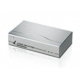 Aten 4 Port Video Splitter 250Mhz 1920x1440@60Hz Up to 65m – Audio | ACP Online