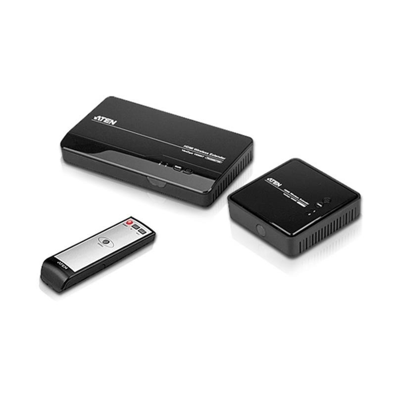 Aten Wireless HDMI Extender (up to 30m range, Full HD 1080p, 3D Supported) - 2x HDMI Switch – Audio | ACP Online