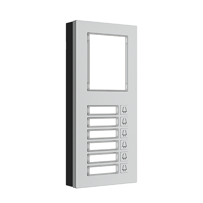 Akuvox AV-MD06 Video Intercom Nametag Call 6 Button Module – Akuvox Intercoms | ACP Online