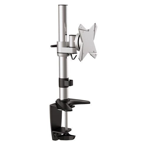 Brateck Elegant Single LCD Monitor Table Stand w/Arm & Desk Clamp VESA 75/100mm Up to 23" – Audio | ACP Online