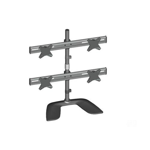 Brateck Free Standing Four LCD Monitors Stand from 13-24'' – Audio | ACP Online