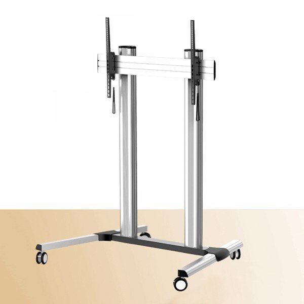 Brateck mobile TV Cart with Roller for LCD Screen Size 60" – 100" 80KG – Audio | ACP Online