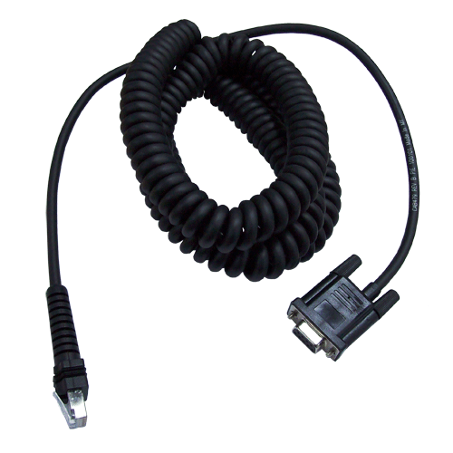 Datalogic CAB-479 RS232 9P Female coiled 7.6m – Scanner Accessories | ACP Online