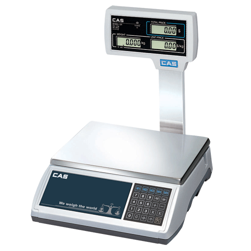 CAS Scales CAS ER-Series Price Computing Scale – POS | ACP Online
