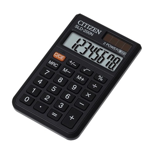 Citizen SLD-200III Pocket Calculator – POS | ACP Online