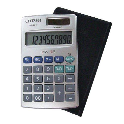 Citizen SLD-2010 Pocket Calculator – POS | ACP Online
