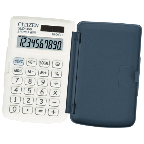 Citizen SLD-366 Pocket Calculator – POS | ACP Online