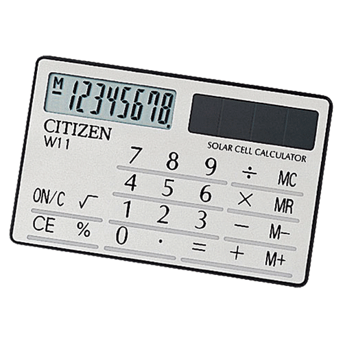 Citizen W-11 Pocket Calculator – POS | ACP Online