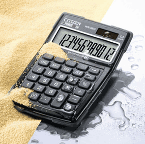 Citizen WR-3000 Water Resistant Desktop Calculator – POS | ACP Online