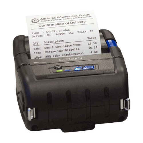 Citizen CMP-30II Bluetooth Mob Printer no MSR iOS Android – Mobile Printers | ACP Online