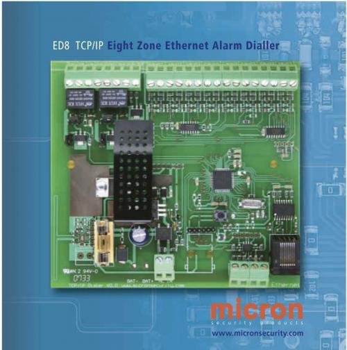 Micron ED8/16 TCP/IP Alarm Dialler – Security | ACP Online
