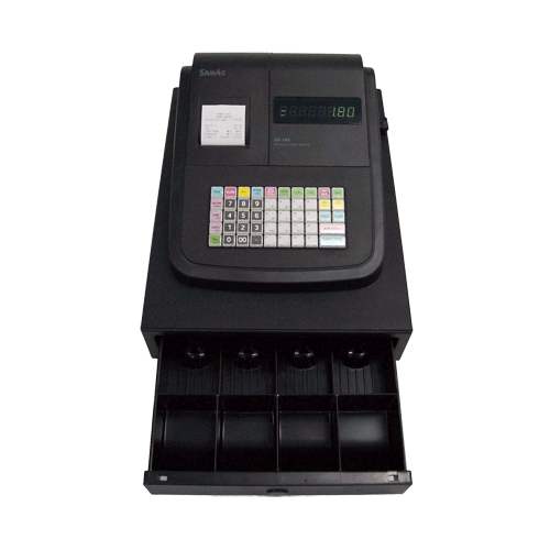 Sam4s ER-180U Basic Cash Register with Th Pr Small Drawer – Basic ECR | ACP Online