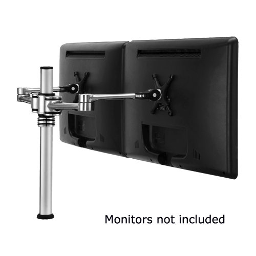 Focus Articulated Arm Double Polished – Monitor Accessories | ACP Online