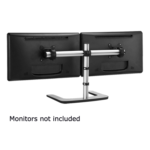 Freestanding Double Horizontal Polished – Monitor Accessories | ACP Online
