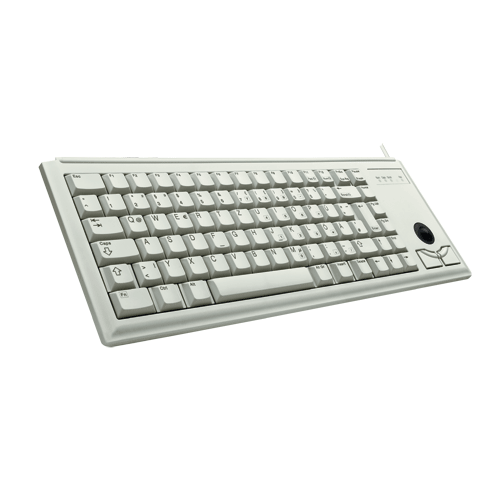 Cherry G84-4400 Keyboard with Trackball USB L Grey – Business PC Keyboards | ACP Online