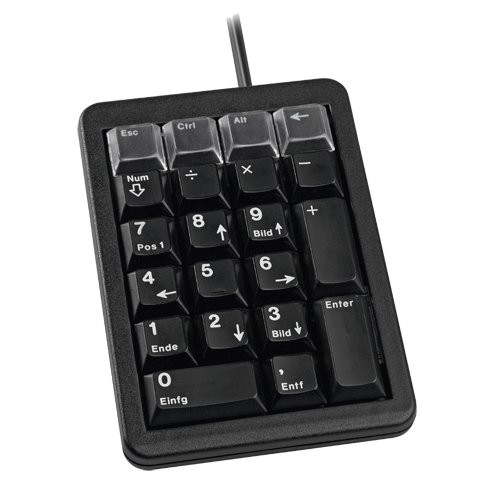 Cherry G84-4700 Numeric Keypad 21 Key PS2 Black – Business PC Keyboards | ACP Online